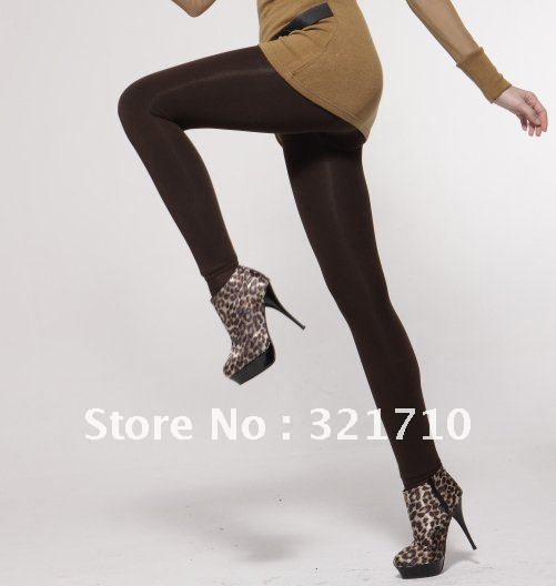 2800D Lady's winter pantyhose  bamboo fiber tights high stockings double-layer warm pantyhose leggings 9910
