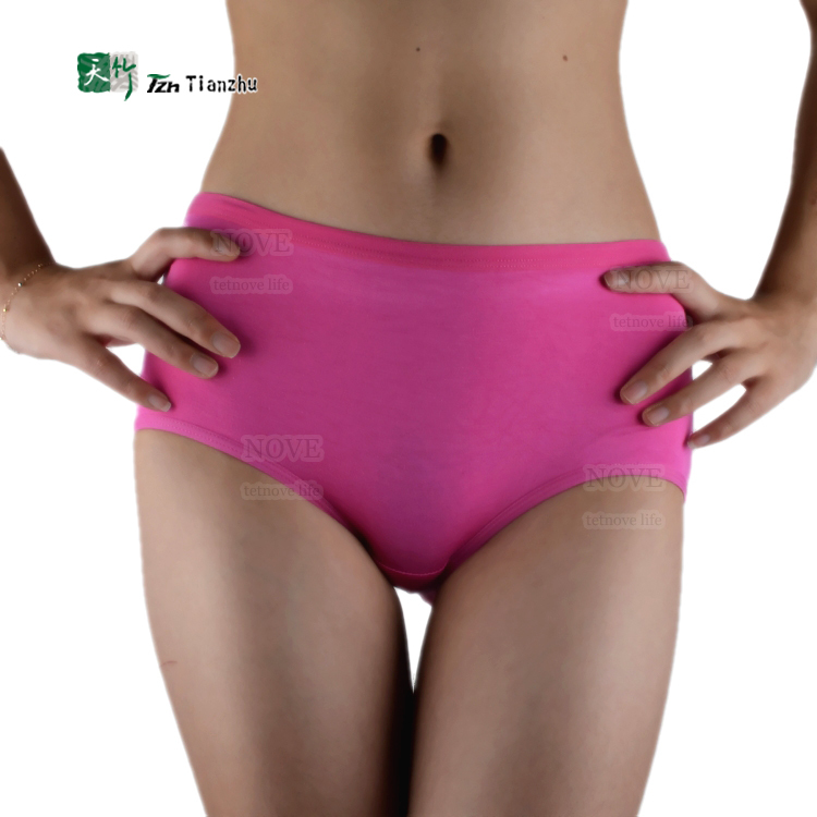 2825 plus size bamboo fibre panties bamboo antibiotic women's panties female panties 58