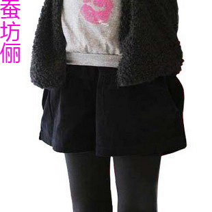 2g maternity  clothing fashion all-match corduroy  shorts culottes boot cut jeans trousers pants