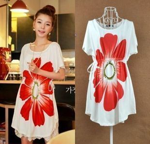 2g maternity Summer new arrival 2013  clothing long design top  short-sleeve T-shirt one-piece dress