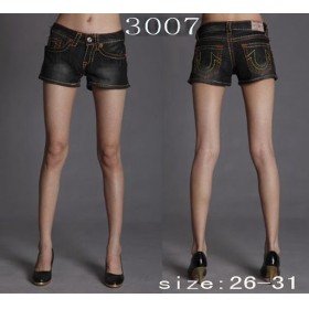 2pcs!women's classic new design bermuda shorts jeans brand denim jeans size 26-31