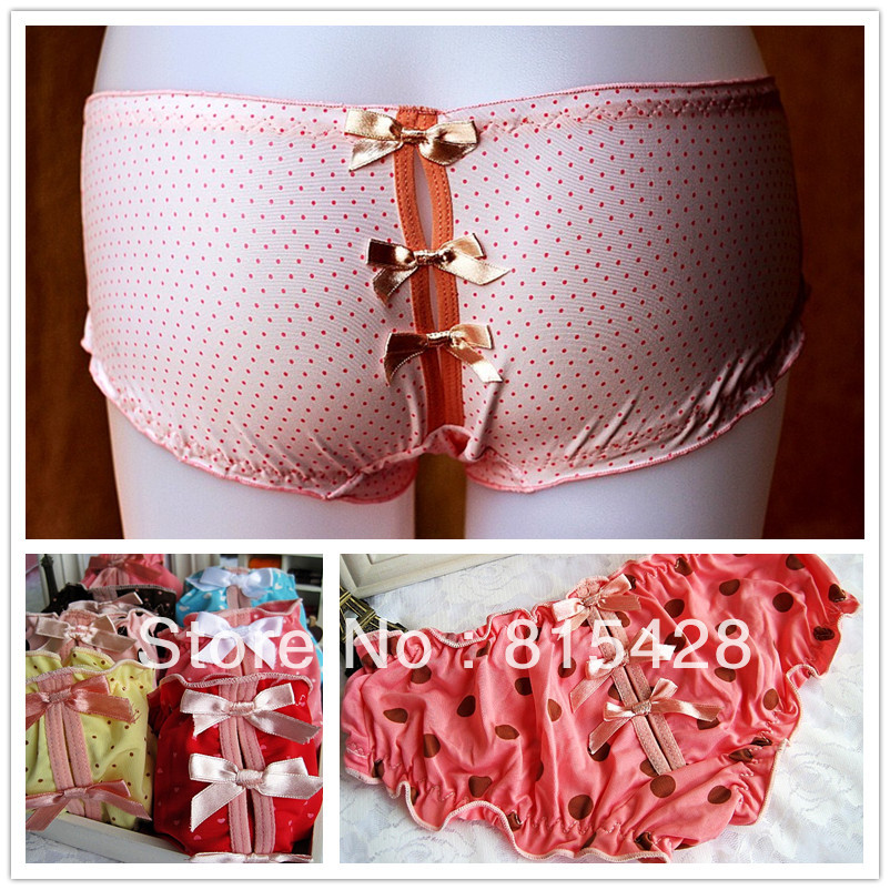 3 1 4 2 after cutout lace princess butterfly sexy perspectivity female low-waist panties