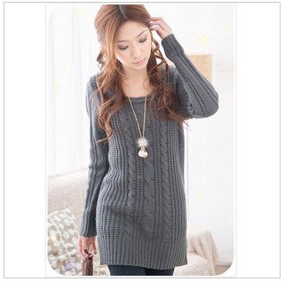 3,163 Korean spring clothing 2012 new  twist round neck sweater