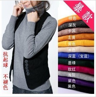 3 2013 spring women's basic shirt female long-sleeve turtleneck basic sweater