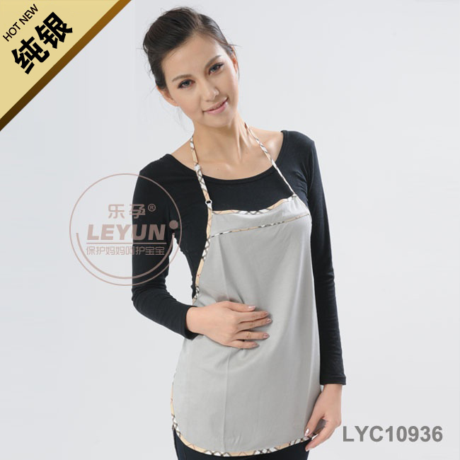 3.26 Promot 2013 silver fiber apron pure silver radiation-resistant plus size bibs