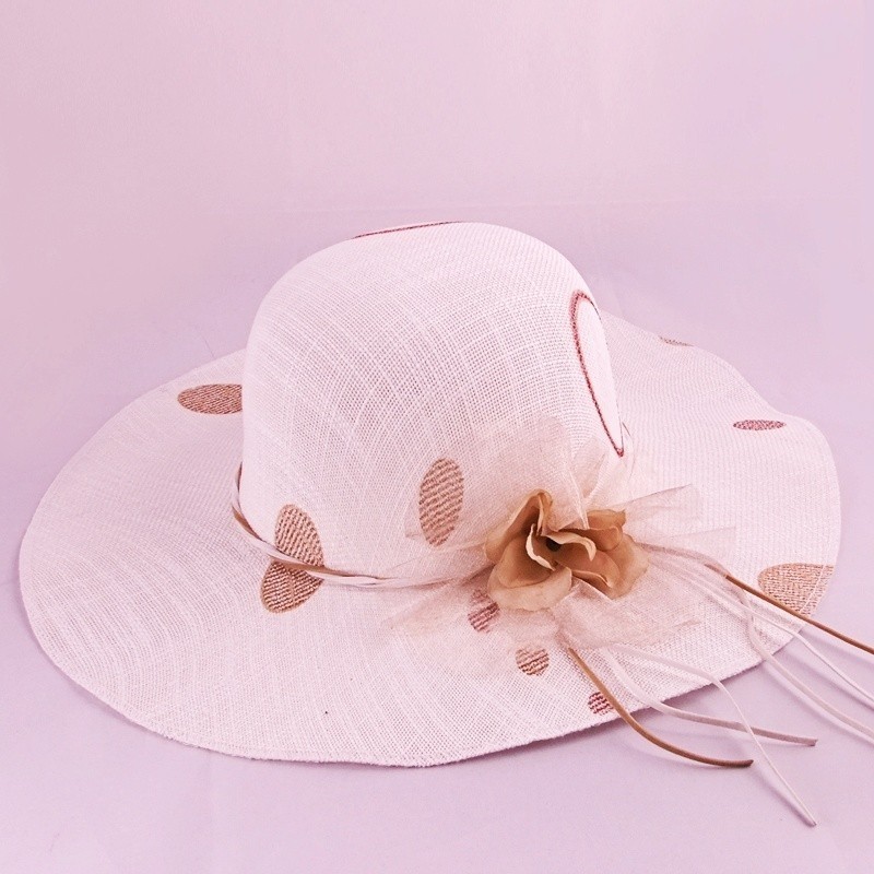 3 linen elegant sunbonnet big along the cap sun hat beach hat one-piece dress