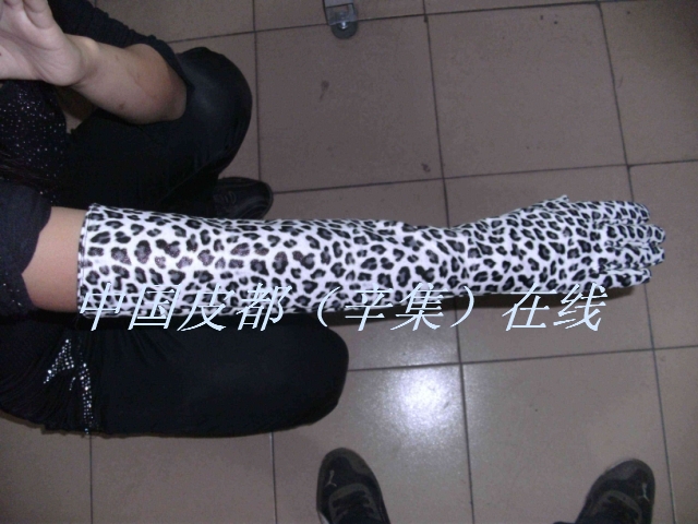 3 long design faux leather gloves soft faux leather long gloves