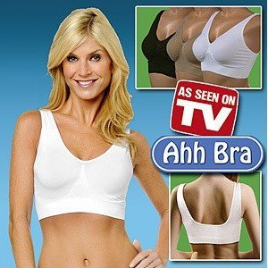 3 pcs/set Ahh Bra Women's  Vest BODY SHAPER Push Up BREAST RHONDA SHEAR free shipping