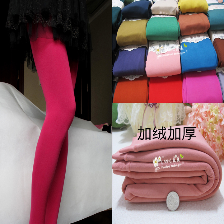 3 winter double layer bamboo charcoal thickening stockings legging socks stockings pantyhose