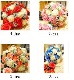 30 flowers bridal Hand Flower/Wedding Throw Bouquet/Photography Props/Simulation Flower,drop shipping Free shipping