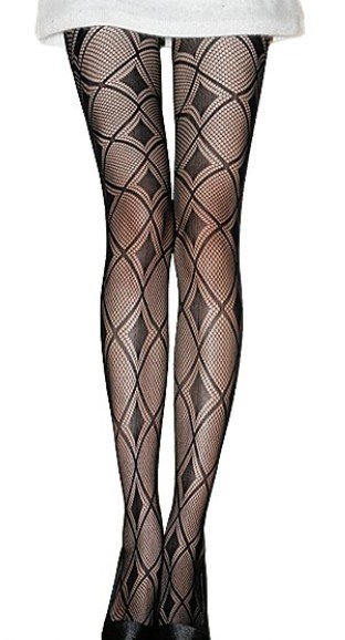 300 PAIRS/LOT Woman Jacquard Weave Sexy Strong Stretched Fishnet Tights Pantyhose FREE SHIPPING