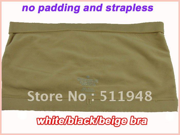 300pcs/lot Super Comfortable Seamless Bandeau Tube Top Bra-top (OPP bag)