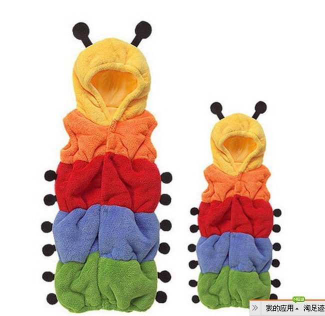 30pcs Caterpillar Sleepwear toddler sleeping bag sack sleep suit Fleece cotton Baby Sleeping bags
