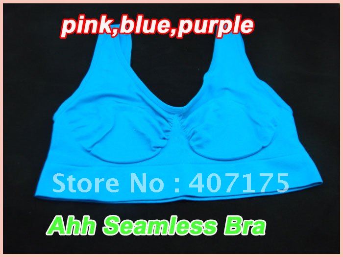 30pcs/lot=10sets  HIGH QUALITY, AHH BRA  BODY SHAPER NO PADDING BRA,3 COLOR A SET ONLY ONE SET SALE(Retail packaging)