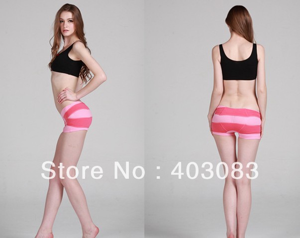 30pecs 2013 New Hot Export Japanese Sleeping Beauty Women Pelvis Correction Hip-up Body Sharp Short Pant  Adjustable Underwear