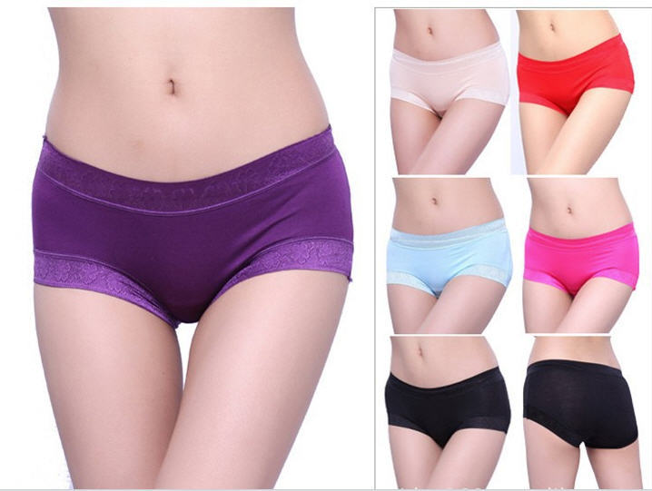 3234 Hip Seamless underwear women cotton modal sexy underwear