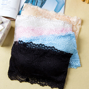 38 all-match lace decoration tube top tube top basic underwear shoulder strap