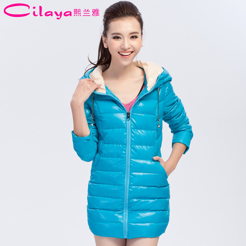 399 2012 winter down coat female slim medium-long c8838