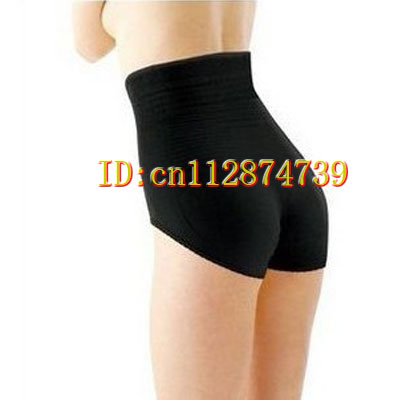 3pcs/lot Cheap Women's High Waist Panties Slimming Particle Underwear Pants Tummy Control Shorts 2colors&sizes Free Shipping