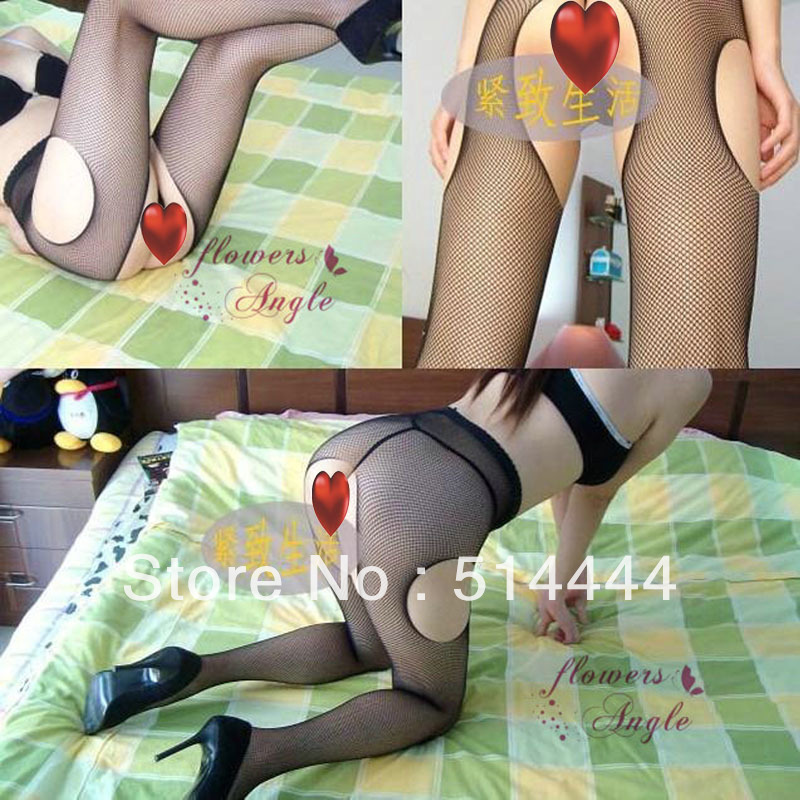 (3pcs/lot)The brasen cutout pantyhose stockings sexy temptation fishing net socks adult mesh socks