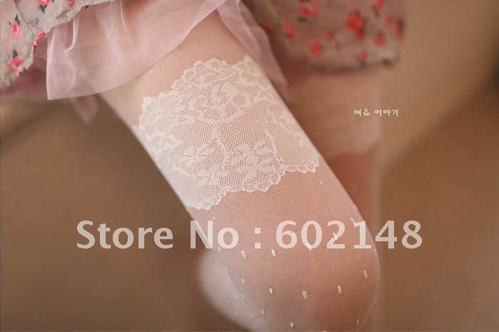 3pcs/lot Wholesale 2012 new fashion sexy lady's  Stocking lace Tights Pantyhose silk Leggings sock free shipping