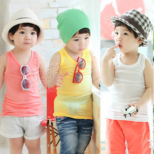 4 2013 summer letter brief boys clothing girls clothing baby vest tx-1136