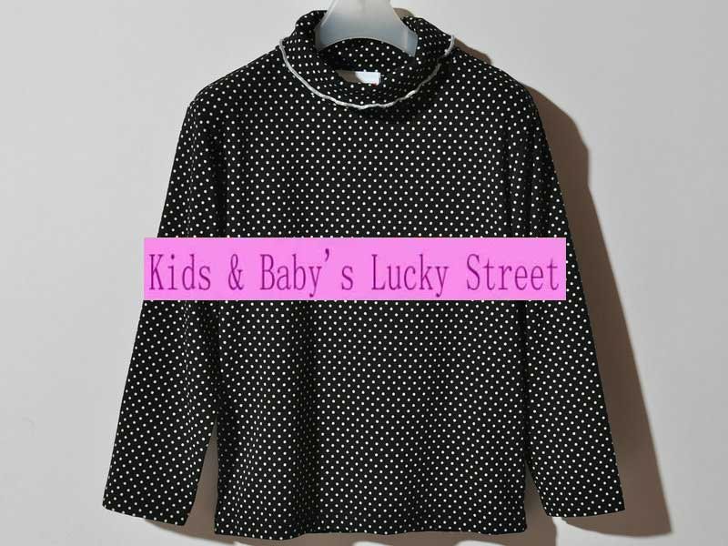 4-7Y Cotton high-necked shirt baby girl's undershirts