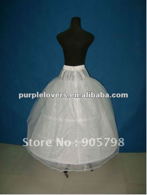 4 hoops tulle petticoat/wedding dress accessories