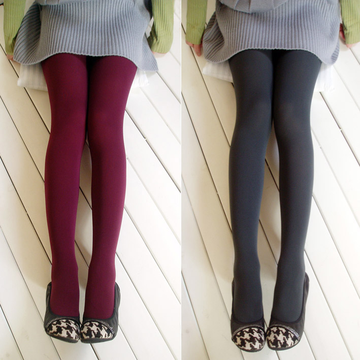 4 khamis velvet multicolour pantyhose spring and autumn thickening stockings candy legging for female