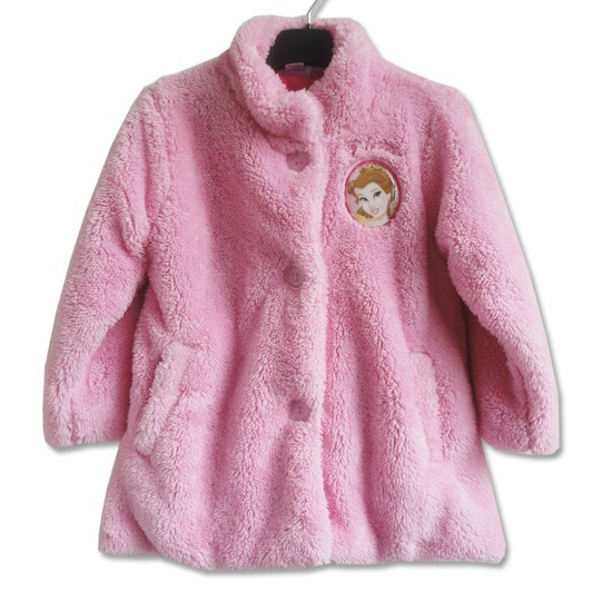 4 pcs/lots Best Selling Children Kids Princess Coat Jacket Outerwear Pink & White Cartoon Design AA471