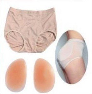 4 pcs New Silcone Butt Hip Enhancer Padded Pantie Brief Underwear Body Shaper