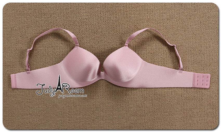4 peach seamless glossy bra one piece bra internality