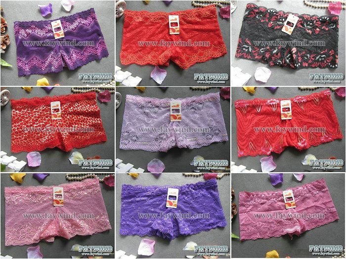 400pcs/lot mixed styles 2012 NEW women's lace panties factory price ladies sexy lace panties faywind free shipping
