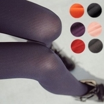 4010 autumn velvet multicolour vertical stripe legging pantyhose step foot socks leg socks stockings
