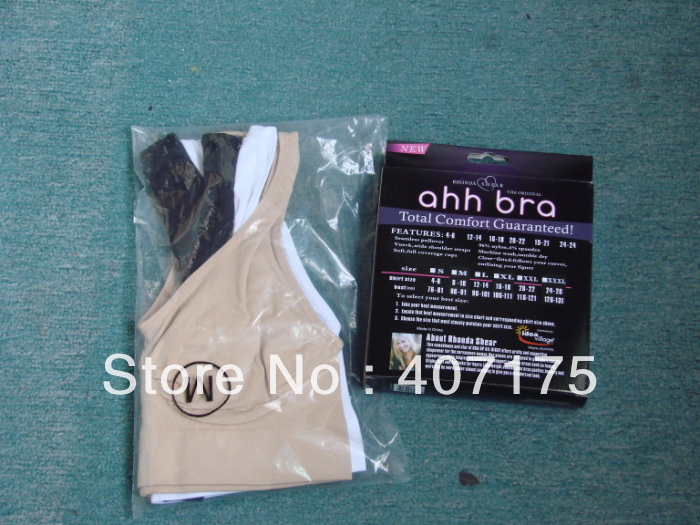 450pcs/lot(150sets)  AHH BRA 3 COLOR SET NEW NO PADS INCLUDED,ONLY ONE SET SALE(Retail packaging)