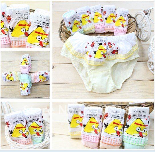 48 pcs / lot Color cartoon images of the boy / girl underwear, children's briefs & boxer shorts beautiful!LOWEST PRICE