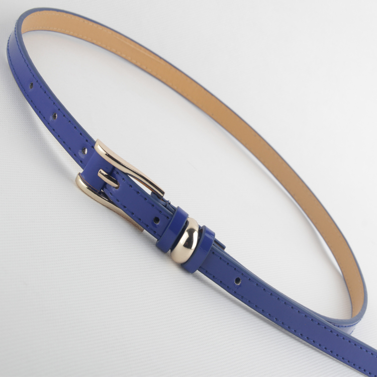 485 women's thin all-match belt female belt women's fashion candy color japanned leather women's strap