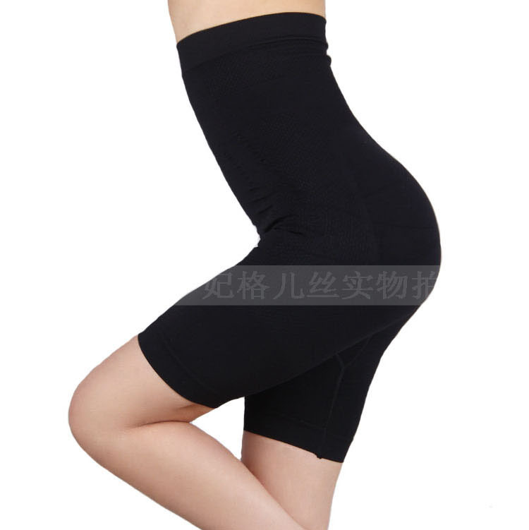 5 butt-lifting tiebelt high waist abdomen panties drawing pad bottom stovepipe bundle socks