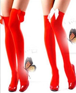 5 colors  free shipping    Red Stockings   Tight Stockings    PW418