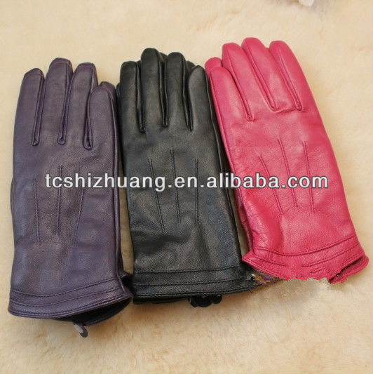 5% discount, 2013 women gloves,new arriving 100% sheep leather glove