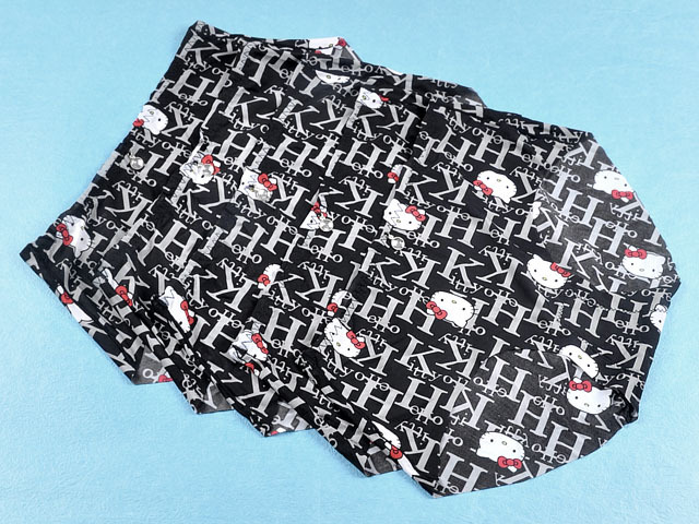 5 Kitty Cats Black Graffit Likable Lady Girl Women Cozy Underwear Hot Panties Lingerie for Kids FREE SHIPPING UW113