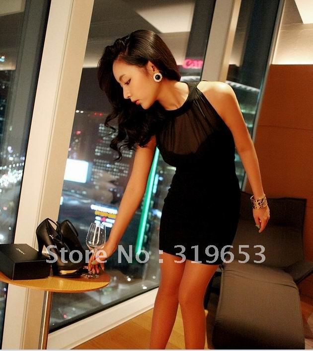 $5 off per $50 order Hot sell !!!Fashion  Woman gown sexy  evening club dress  #CF514+ Free shipping