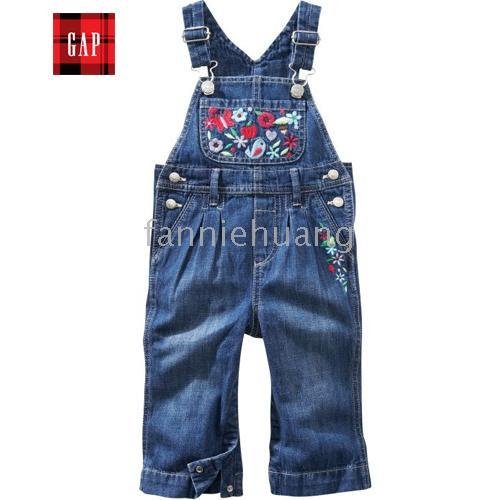 5 pieces/lot Girls Jeans jeans Baby pants kids trouse freeshipping by OEM