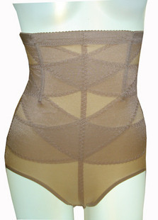 5 silky breathable cummerbund high waist strengthen slim waist butt-lifting plus size body shaping pants