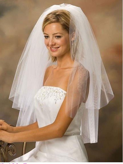 50% free delivery of sell like hot cakes simple two layers of the cut edge the bride wedding veil 2012