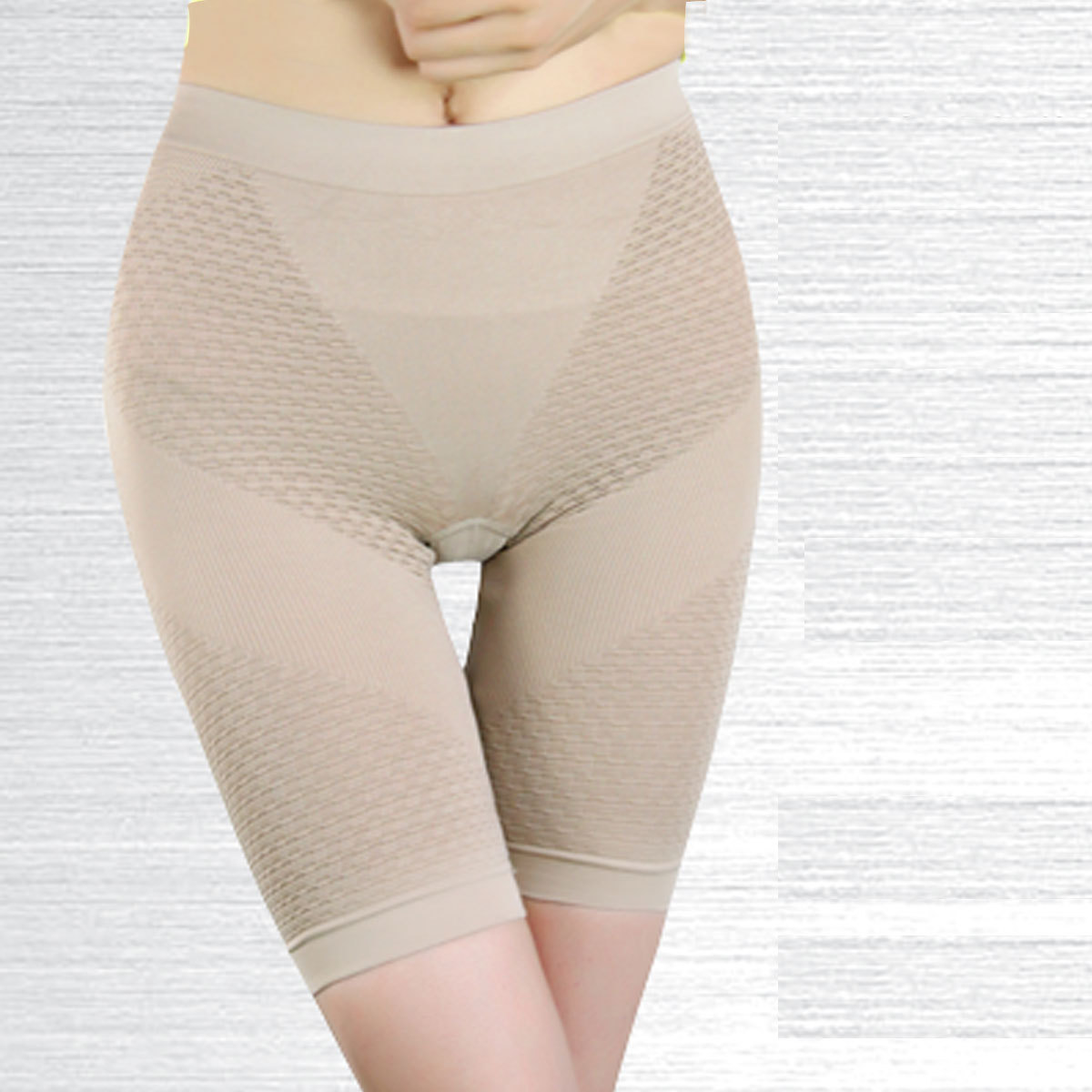 500d slimming massage pants corselets germanium titanium silver fat burning body shaping tights 5215