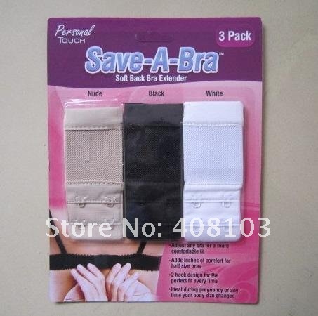 500packs Bra Extender, Personal Touch Save-A-Bra soft Back Bra Extender, By DHL