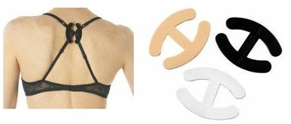 500pc Invisible Bra Buckle,Perfect Adjust Bra Clasp,Clip Cleavage Control Strap up breast#63G