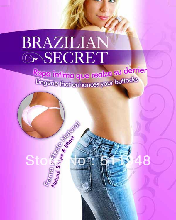 500pcs BRAZILIAN SECRET lingerie, lift and shape your buttocks