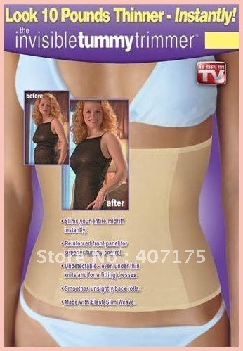 500pcs/lot  SLIMMING BODY WAIST SHAPER TUMMY TRIMMER INVISIBLE BELT CINCHER GIRDLE CORSET(OPP bag)